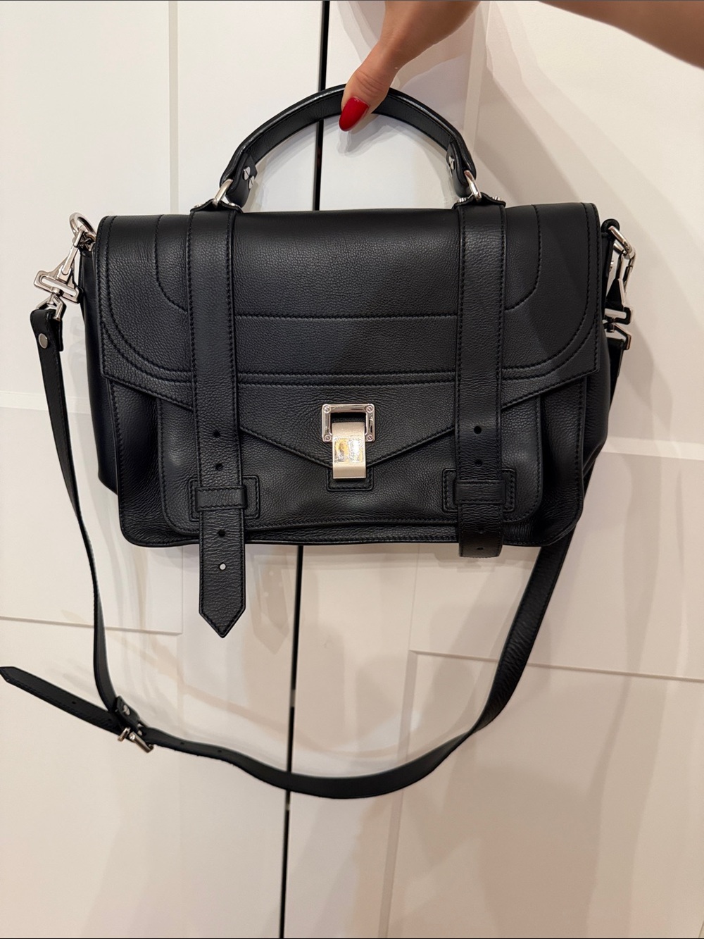Proenza Schouler PS1 Medium Bag - Black